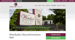 Desktop Screenshot of liveatwindsorcourt.com