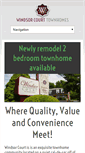 Mobile Screenshot of liveatwindsorcourt.com